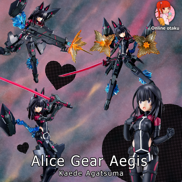 Alice Gear Aegis Model Kit Kaede Agatsuma Kaiden