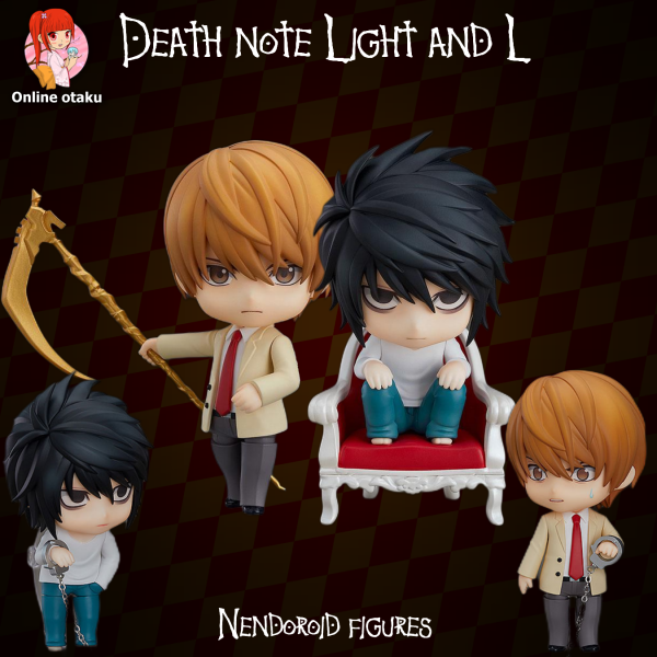 Death Note Nendoroid Figures L 2.0 and Light Yagami 2.0