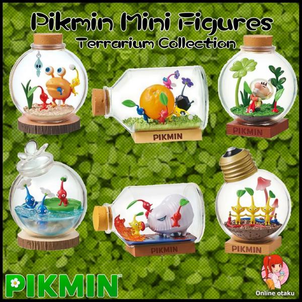 Pikmin Mini Figures Terrarium Collection