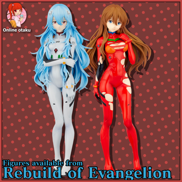 Rebuild of Evangelion XL Pop-Up Parade Standbeelden