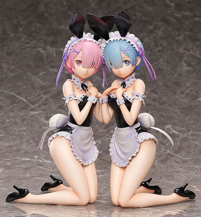 Re:ZERO -Starting Life in Another World- statuette PVC 1/4 Rem Bare Leg Bunny Ver. 30 cm
