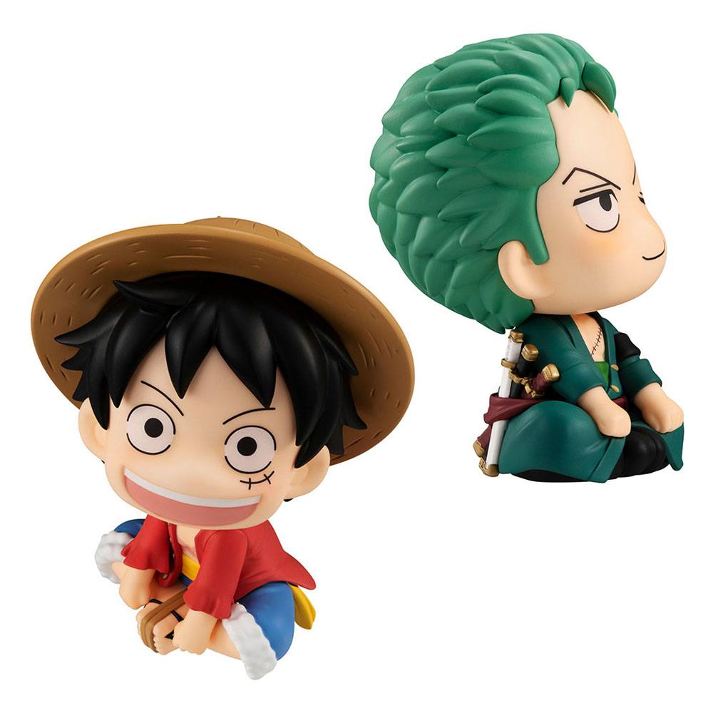 One Piece Look Up PVC Statues Luffy & Zoro Limited Ver. 11 cm