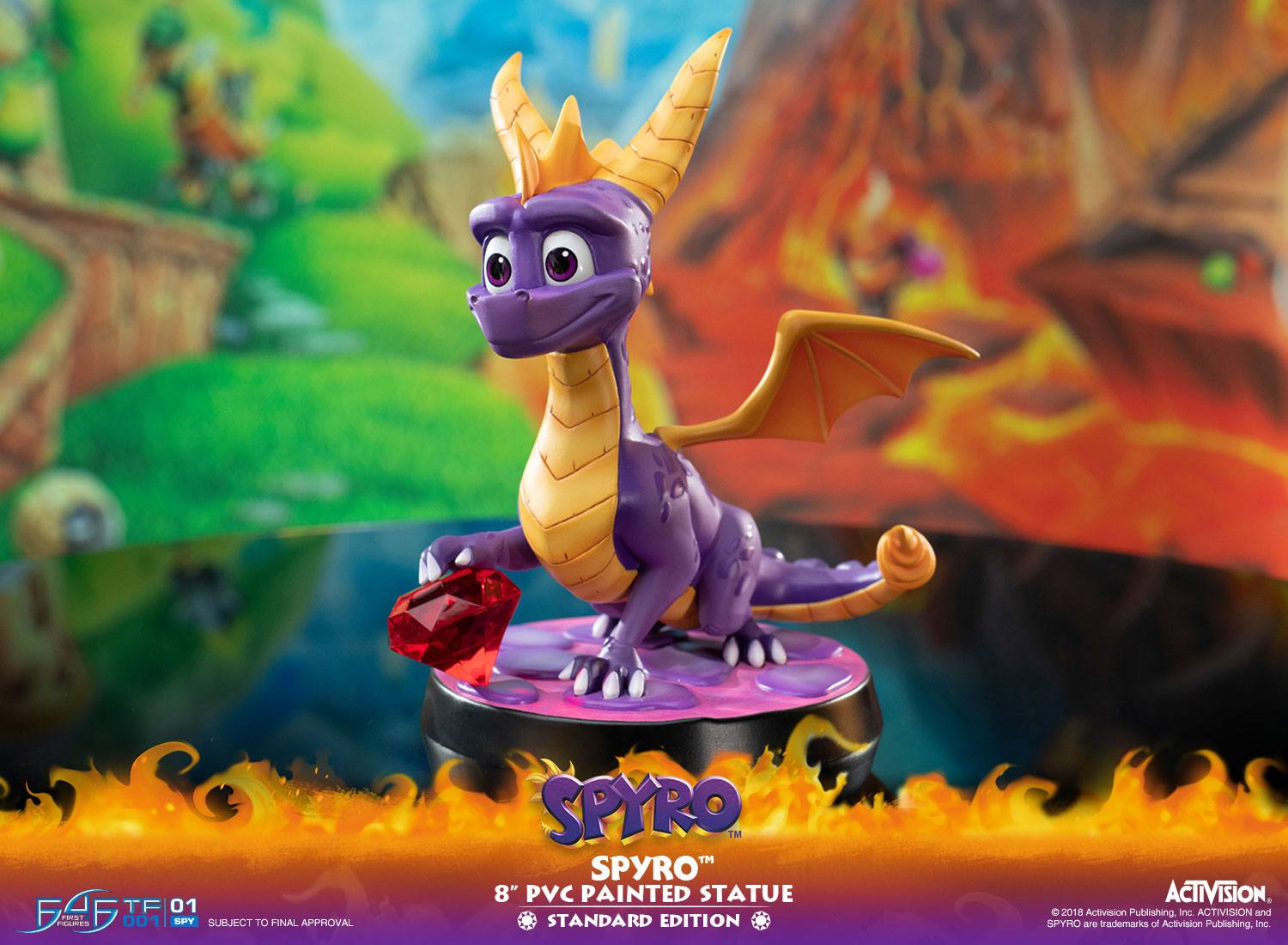 Spyro the Dragon statuette PVC Spyro 20 cm