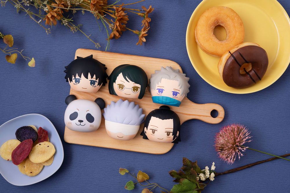 Jujutsu Kaisen Fluffy Squeeze Bread Anti-Stress Figures 8 cm Assortment Movie Version (6)