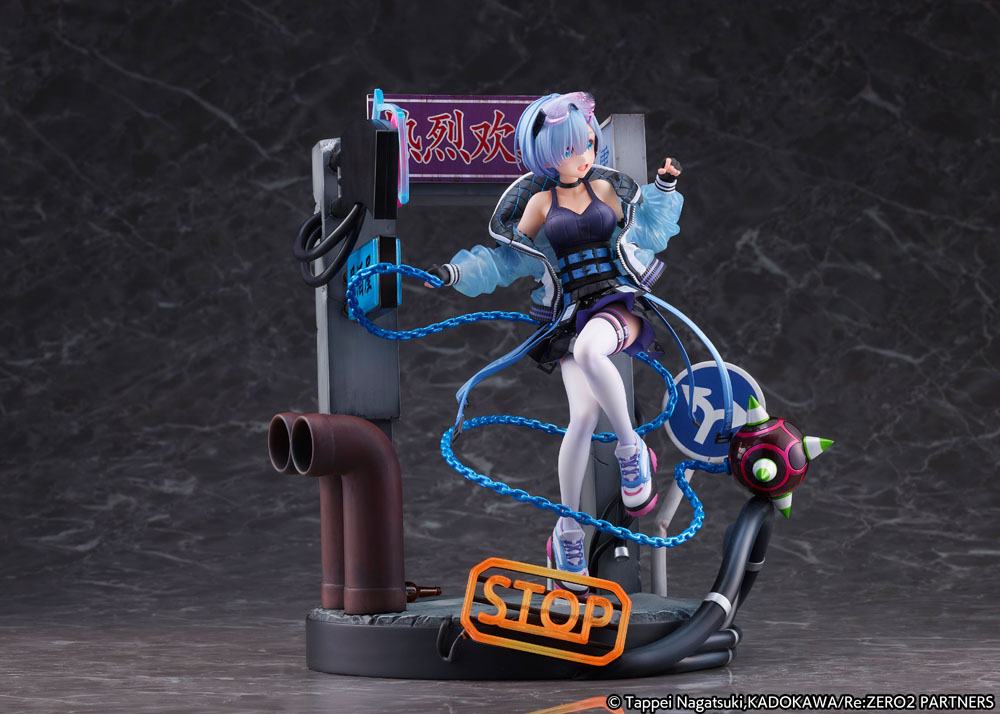 Re: Zero Starting Life in Another World Statue 1/7 Rem Neon City Ver. 27 cm