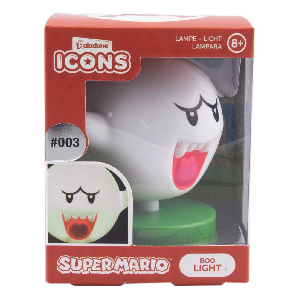 Super Mario Icon Light Boo 10 cm