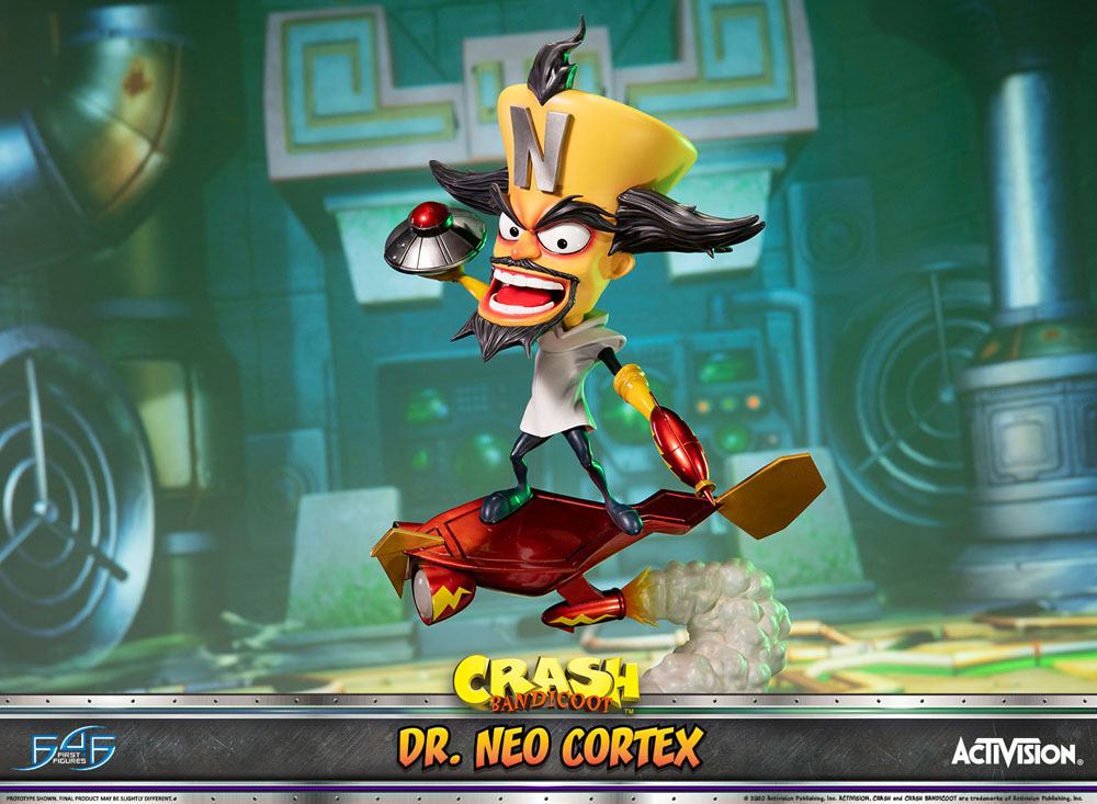 Crash Bandicoot 3 Statue Dr. Neo Cortex 55 cm