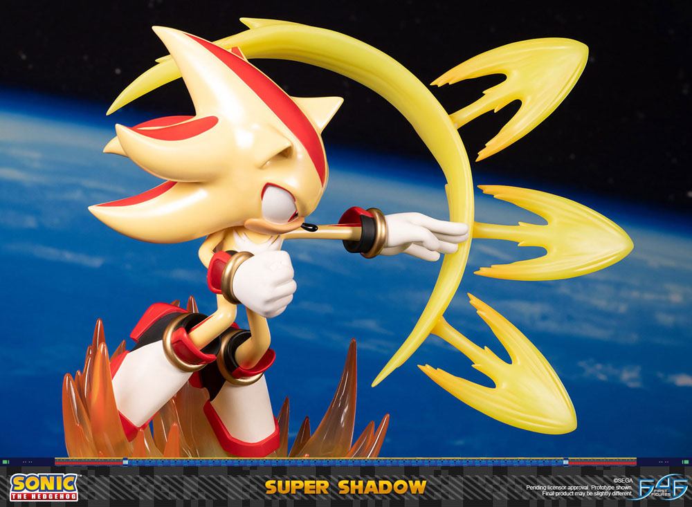 Sonic the Hedgehog Statue Super Shadow 50 cm