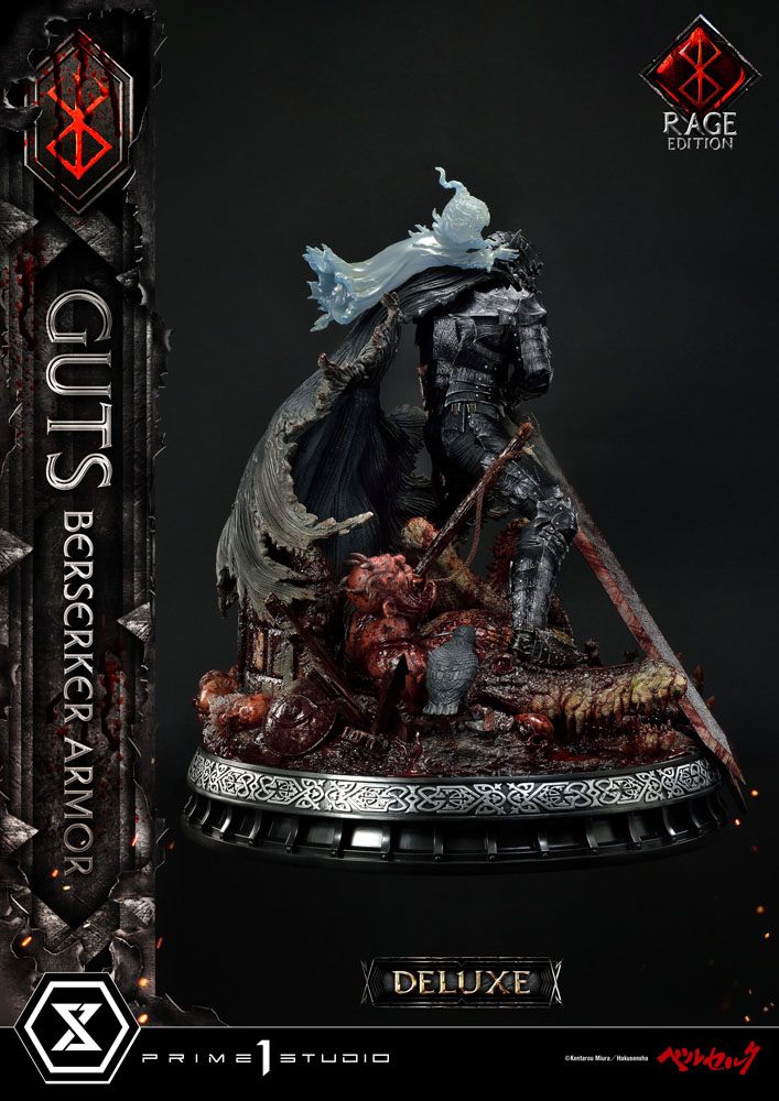 Berserk Statue 1/4 Guts Berserker Armor Rage Edition Deluxe Version 67 cm
