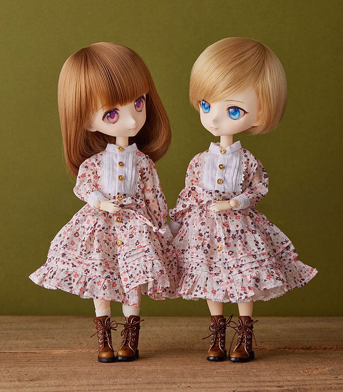 Harmonia humming accessoires pour poupées Harmonia humming Special Outfit Series (Flower Print Dress/Pink) Designed by SILVER BUTTERFLY