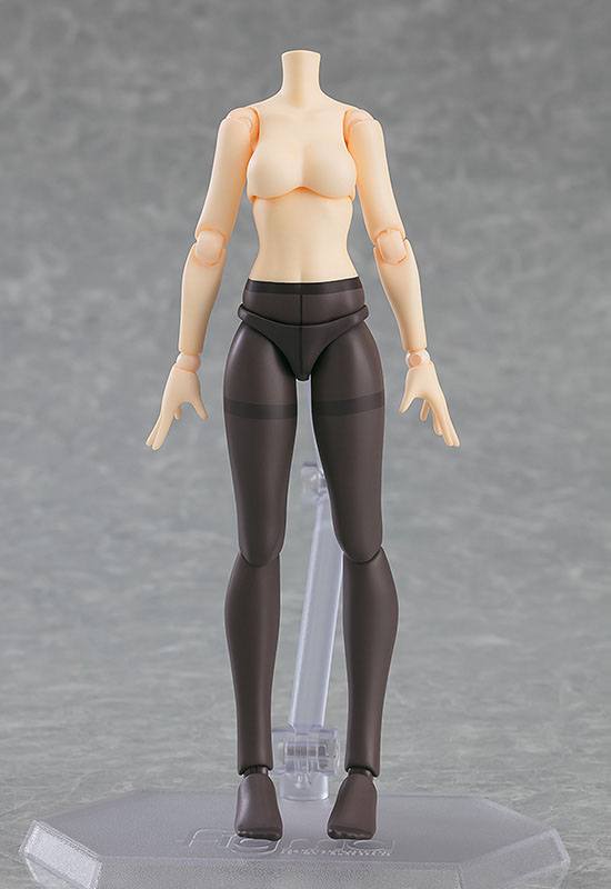 Original Character Figma Action Figure Female Body (Chiaki) with Off-the-Shoulder Sweater Dress 14 cm