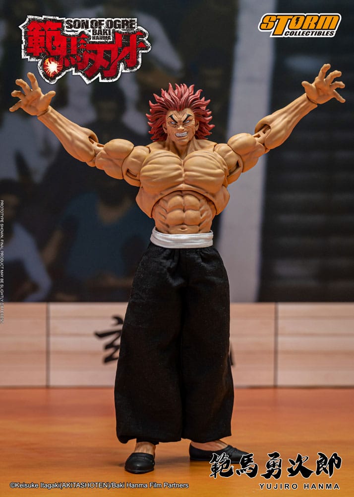 Baki figurine 1/12 Yujiro Hanma 18 cm