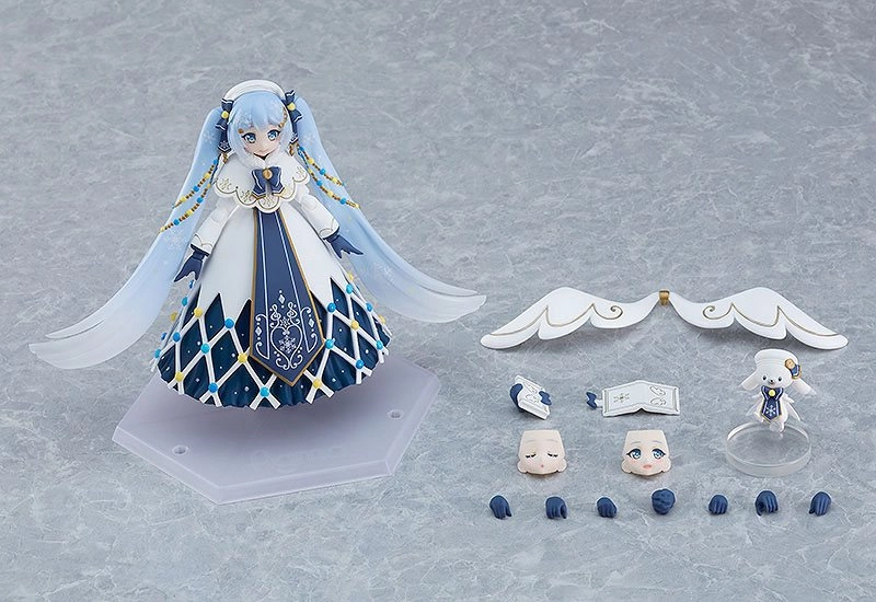 Character Vocal Series 01: Hatsune Miku figurine Figma Snow Miku: Glowing Snow Ver. 14 cm