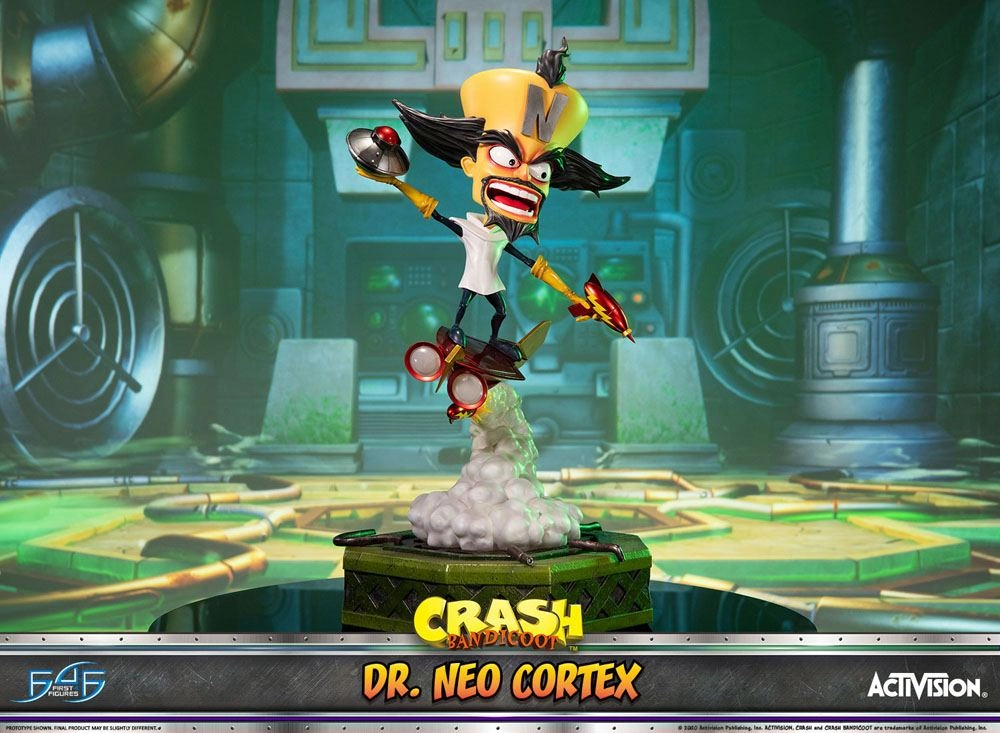 Crash Bandicoot 3 statuette Dr. Neo Cortex 55 cm