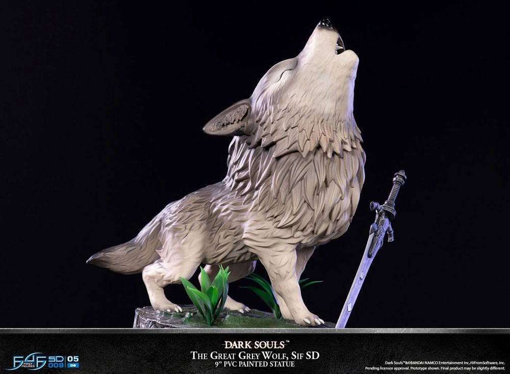 Dark Souls statuette PVC SD The Great Grey Wolf Sif 22 cm