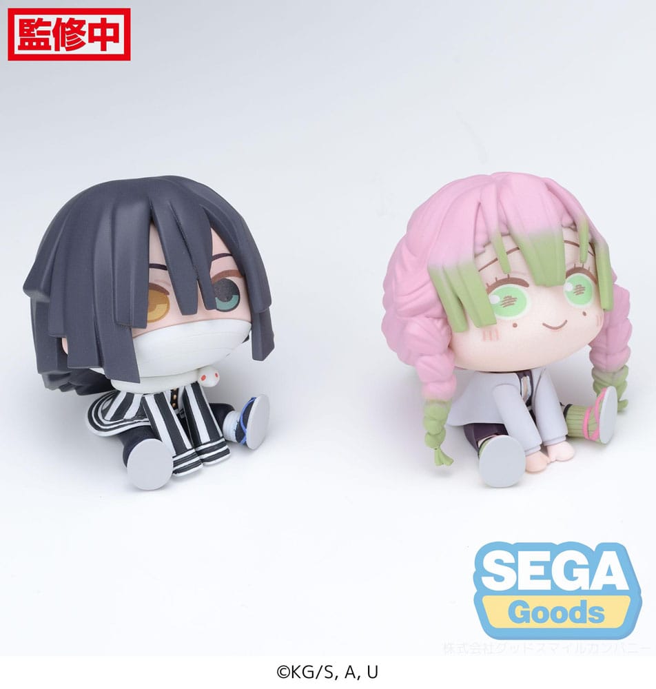 Demon Slayer: Kimetsu no Yaiba Chubby Collection PVC Statue Mitsuri Kanroji & Obanai Iguro (EX) 6 cm