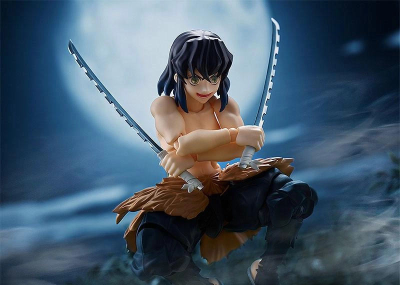 Demon Slayer: Kimetsu no Yaiba figurine Figma Inosuke Hashibira DX Edition 14 cm