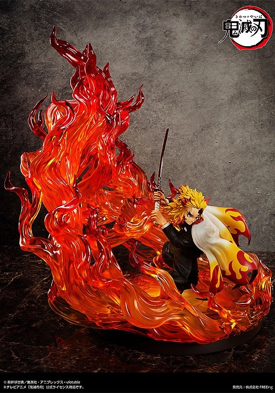 Demon Slayer: Kimetsu no Yaiba Statue 1/4 Kyojuro Rengoku Complete Edition 72 cm