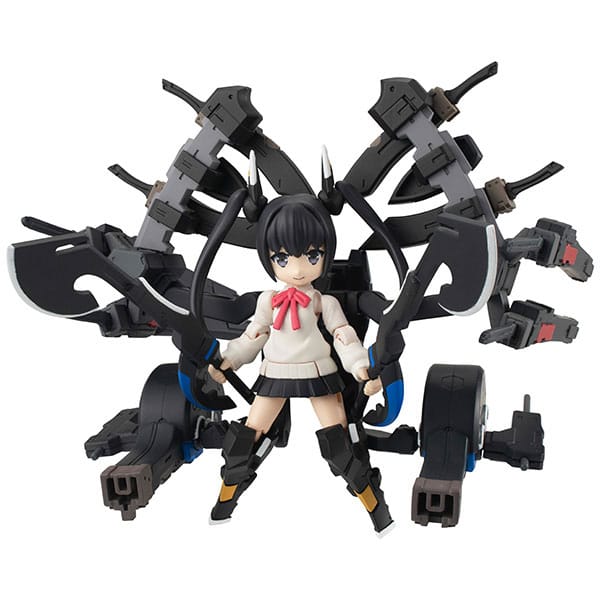 Desktop Army Figura Heavy Weapon High School Girl Team 5 8 cm