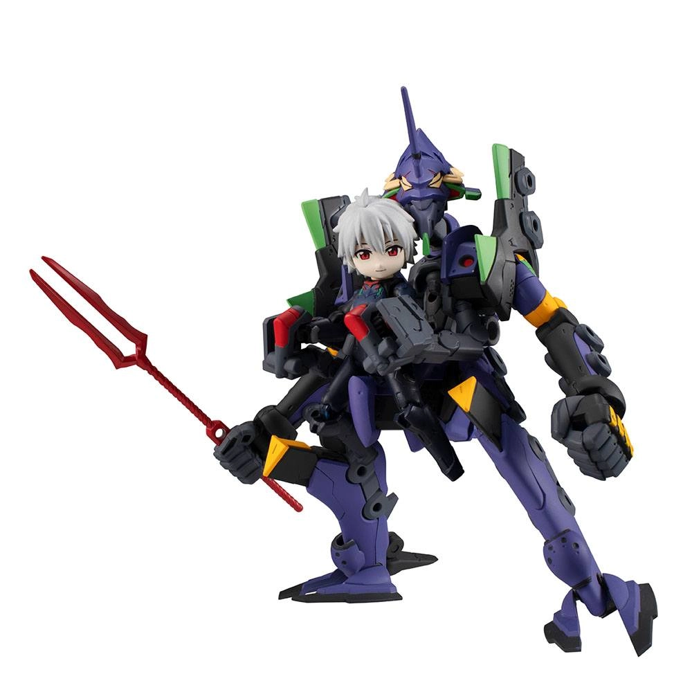 Evangelion Figuras Desktop Army Shinji Ikari, Kaworu Nagisa & Evangelion 13 8 - 15 cm