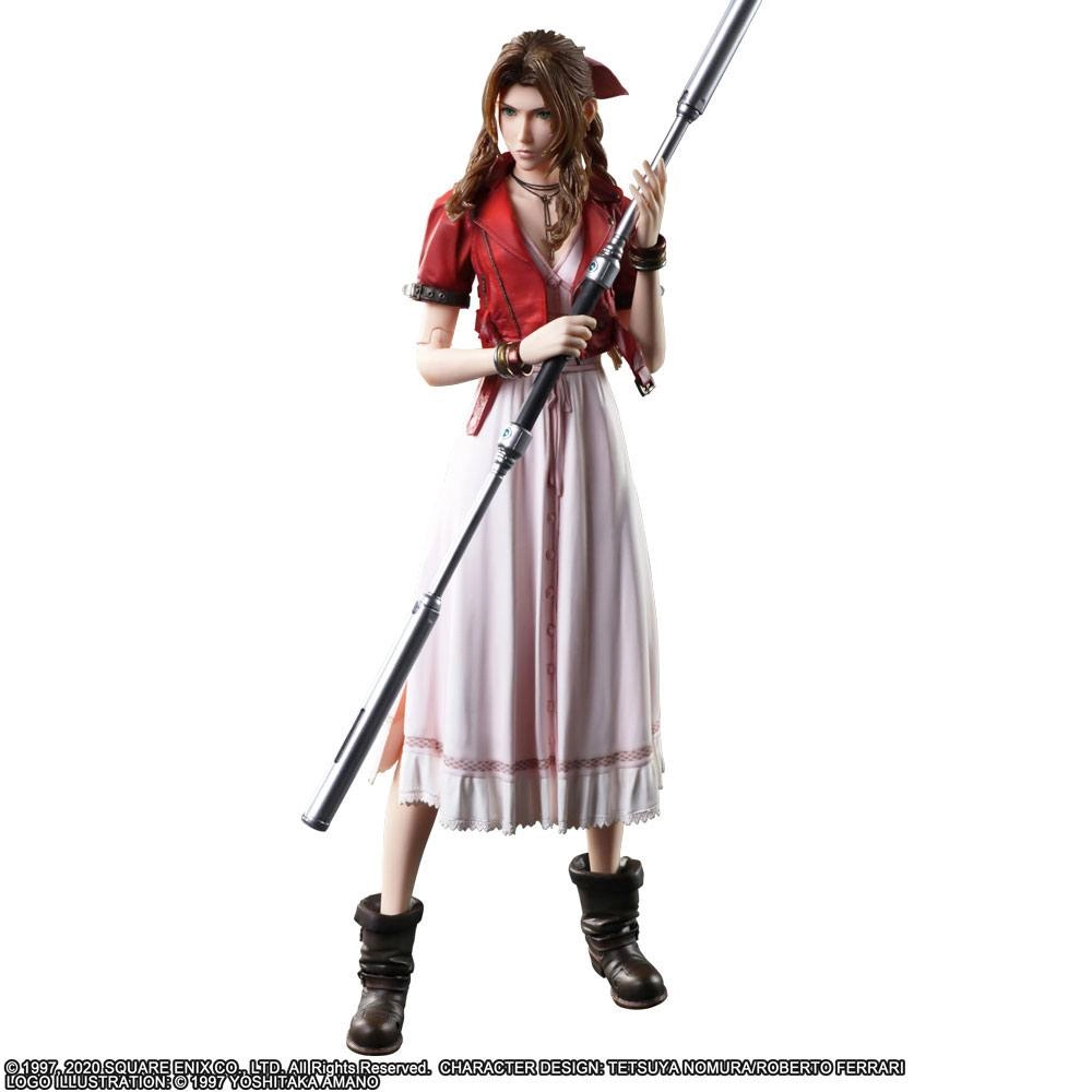 Final Fantasy VII Remake Play Arts Kai Action Figure Aerith Gainsborough 25 cm