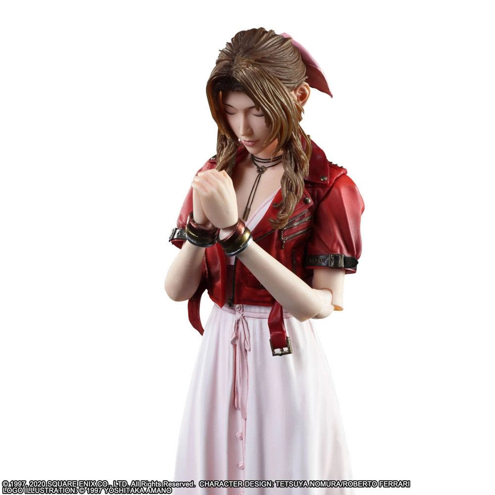 Final Fantasy VII Remake Play Arts Kai Action Figure Aerith Gainsborough 25 cm