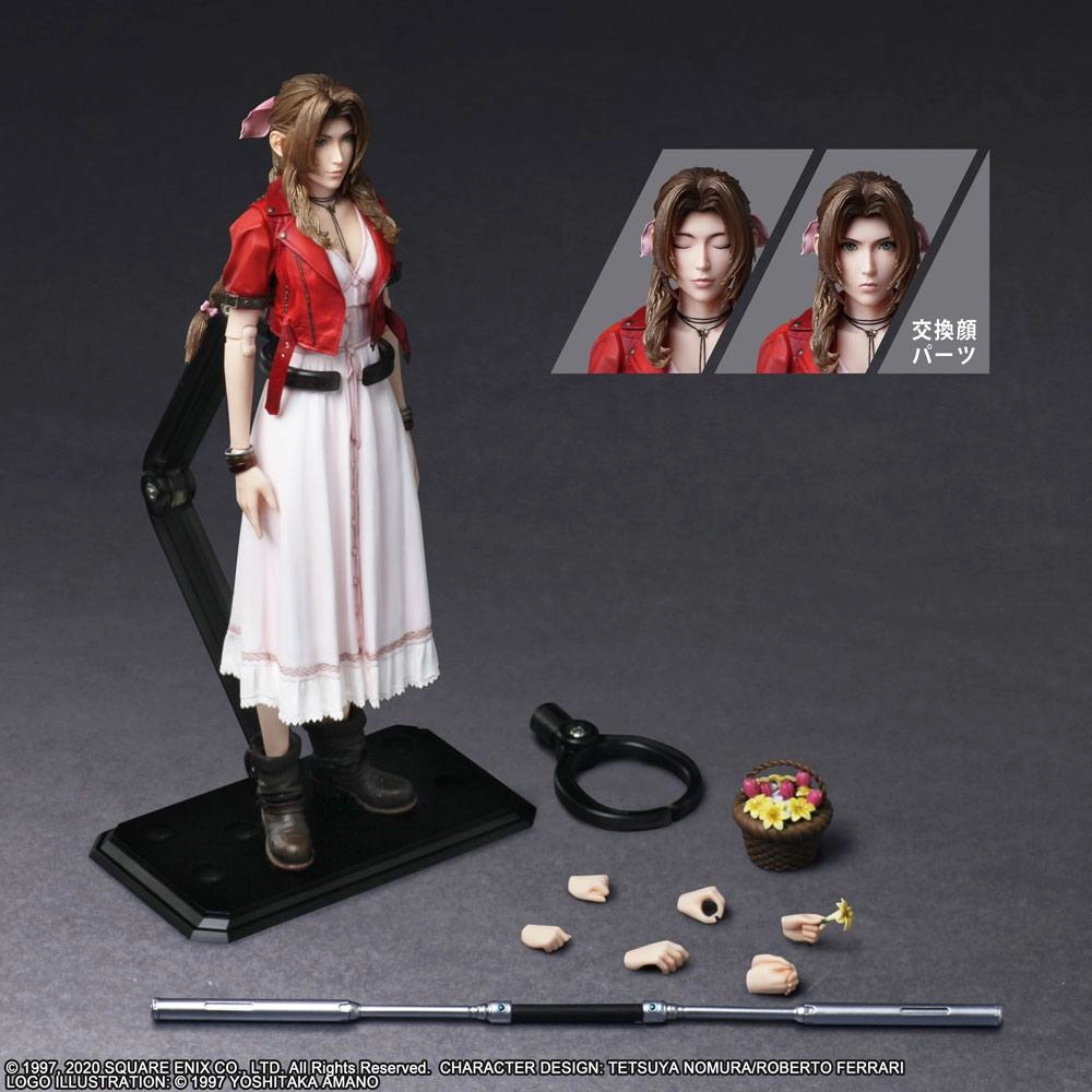 Final Fantasy VII Remake Play Arts Kai figurine Aerith Gainsborough 25 cm