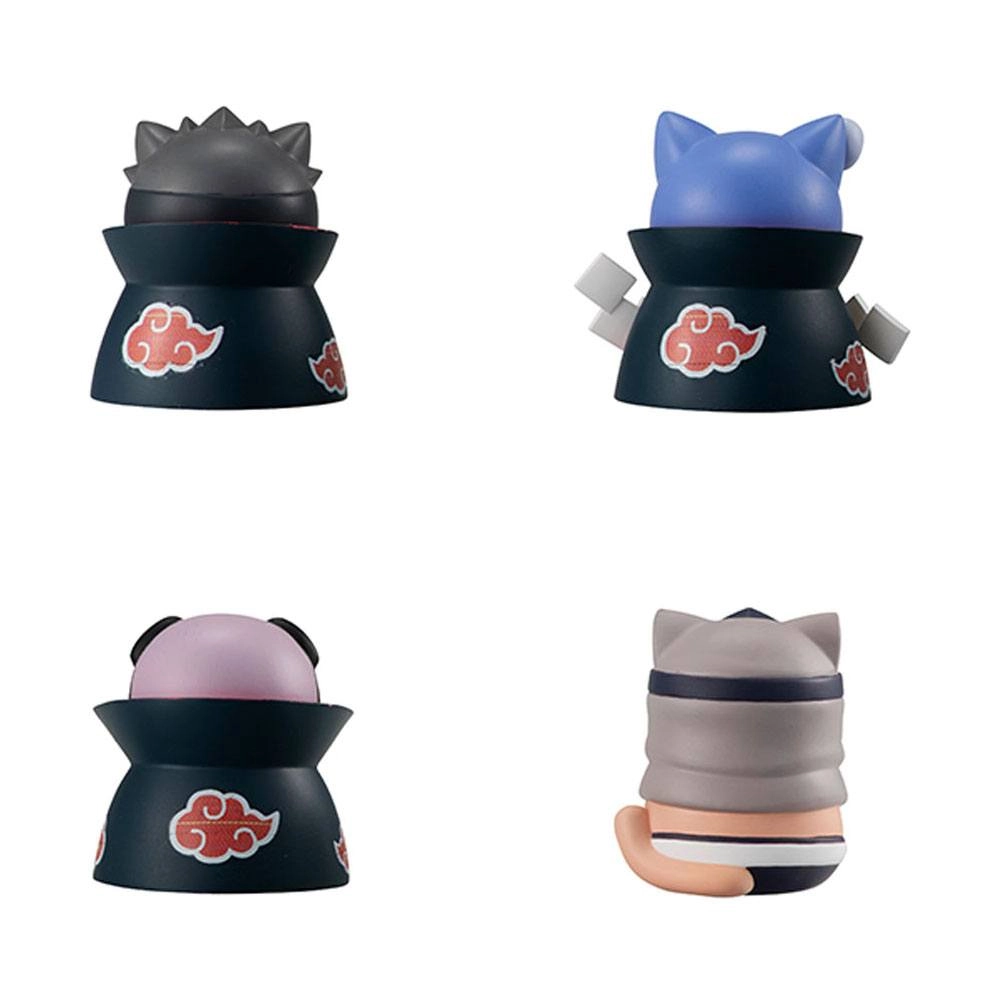 Naruto Shippuden Mega Cat Project Trading Figure 3 cm Nyaruto! Assortment (8)