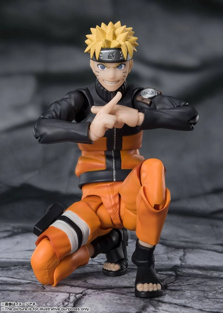 Naruto Shippuden S.H. Figuarts Action Figure Naruto Uzumaki -The Jinchuuriki entrusted with Hope- 14 cm