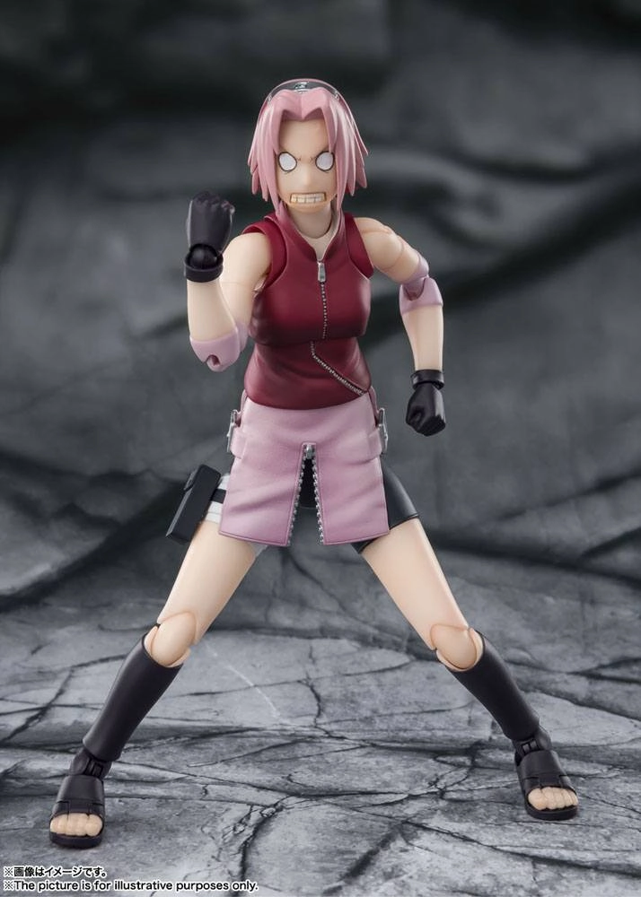 Naruto Shippuden S.H. Figuarts Action Figure Sakura Haruno -Inheritor of Tsunade's indominable will- 14 cm