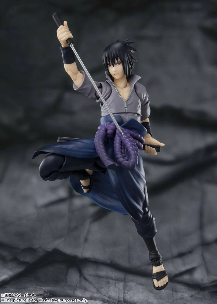 Naruto Shippuden figurine S.H. Figuarts Sasuke Uchiha -He who bears all Hatred- 15 cm