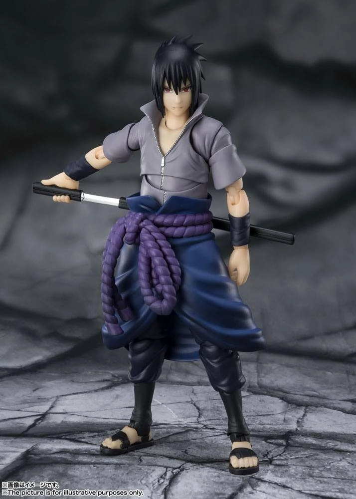 Naruto Shippuden figurine S.H. Figuarts Sasuke Uchiha -He who bears all Hatred- 15 cm