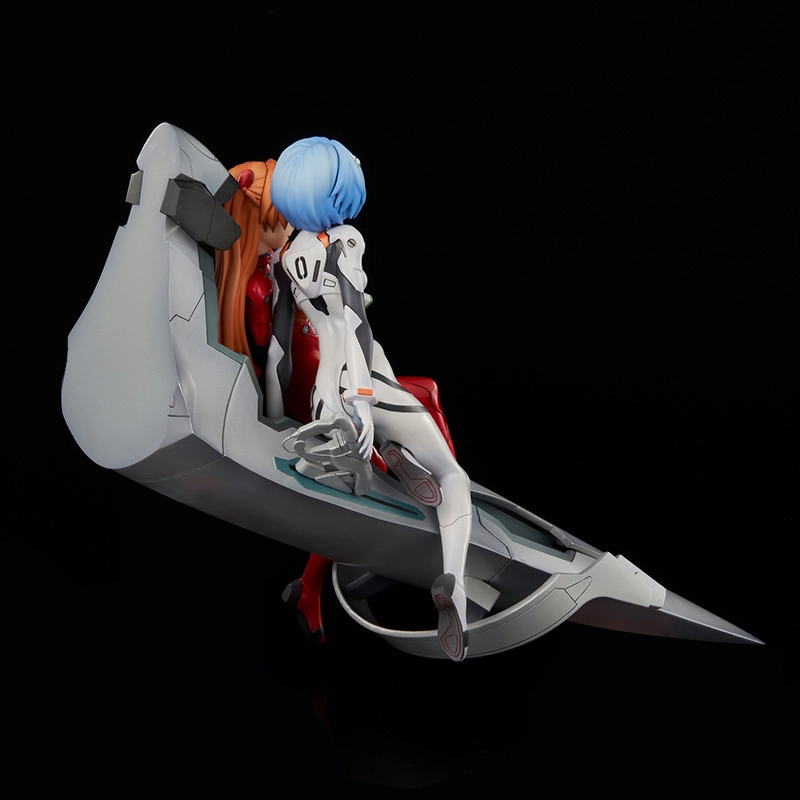 Neon Genesis Evangelion PVC Statue Rei & Asuka Twinmore Object 23 cm