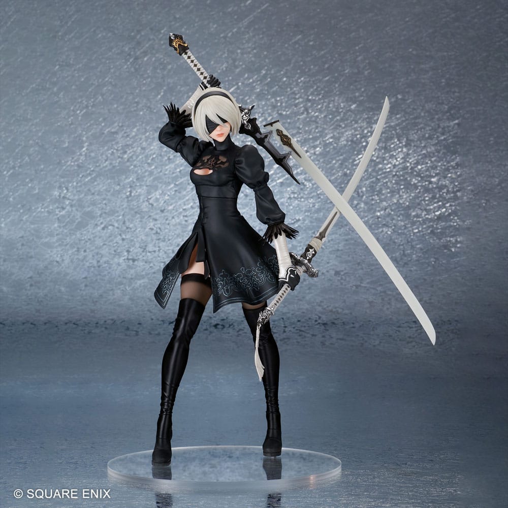 NieR:Automata PVC Statue 2B (YoRHa No. 2 Type B) Ver. 2.0 29 cm