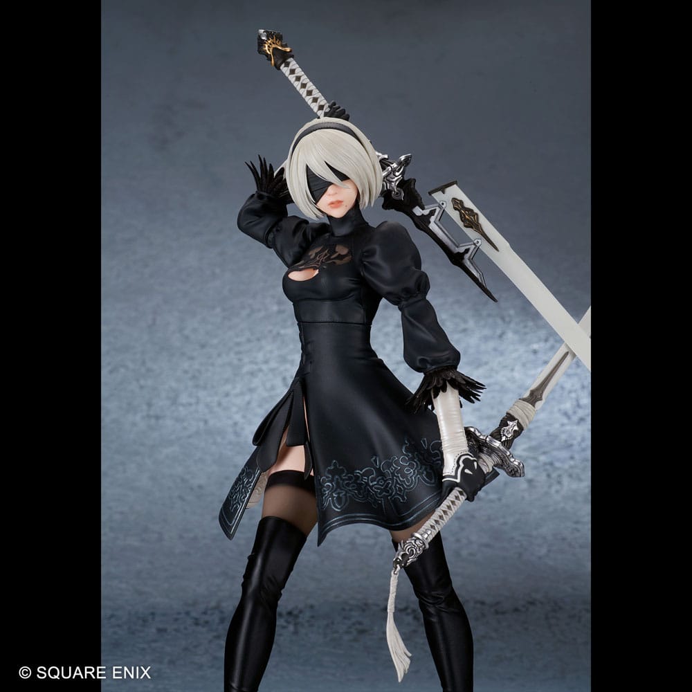 NieR:Automata PVC Statue 2B (YoRHa No. 2 Type B) Ver. 2.0 29 cm