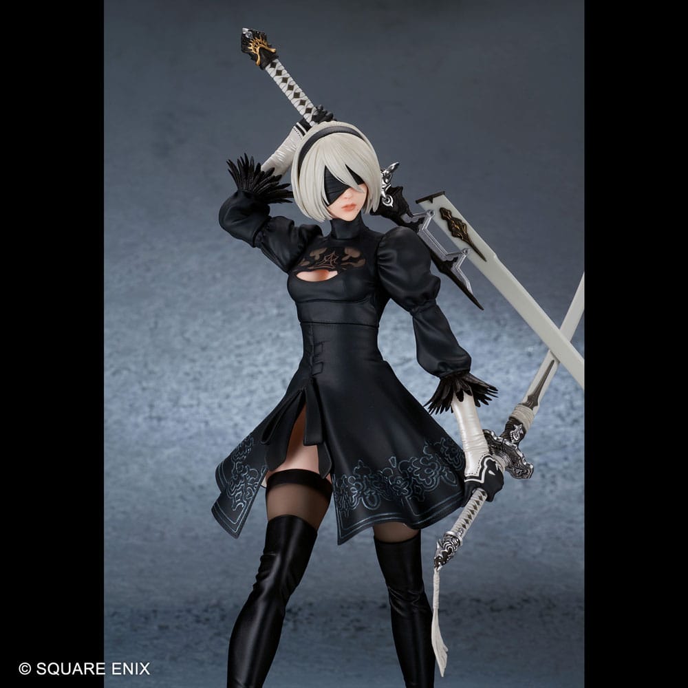 NieR:Automata PVC Statue 2B (YoRHa No. 2 Type B) Ver. 2.0 29 cm