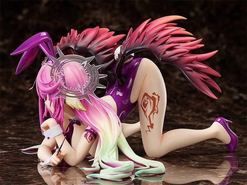 No Game No Life Zero Estatua PVC 1/4 Jibril Bare Leg Bunny Ver. Great War Edition 30 cm