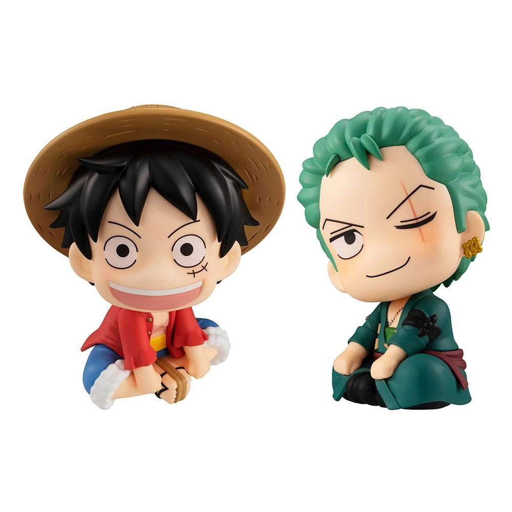One Piece Look Up PVC Statues Luffy & Zoro Limited Ver. 11 cm