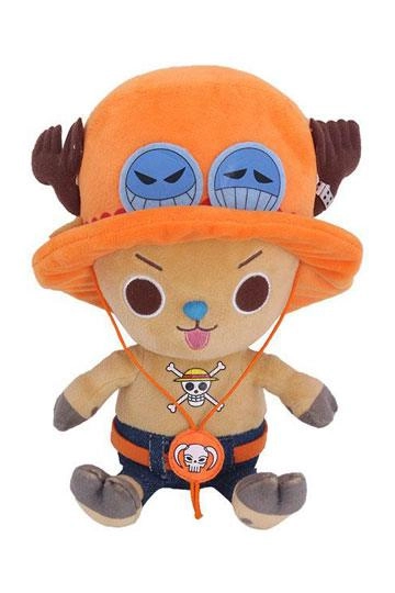 One Piece Plush Figure Chopper x Ace 20 cm