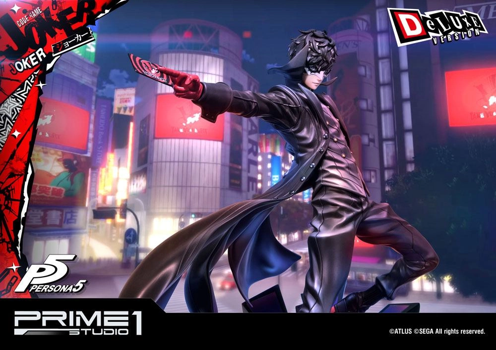 Persona 5 statuette Protagonist Joker Deluxe Version 52 cm