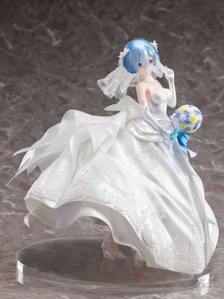 Re:ZERO -Starting Life in Another World- statuette PVC 1/7 Rem Wedding Dress Ver. 23 cm