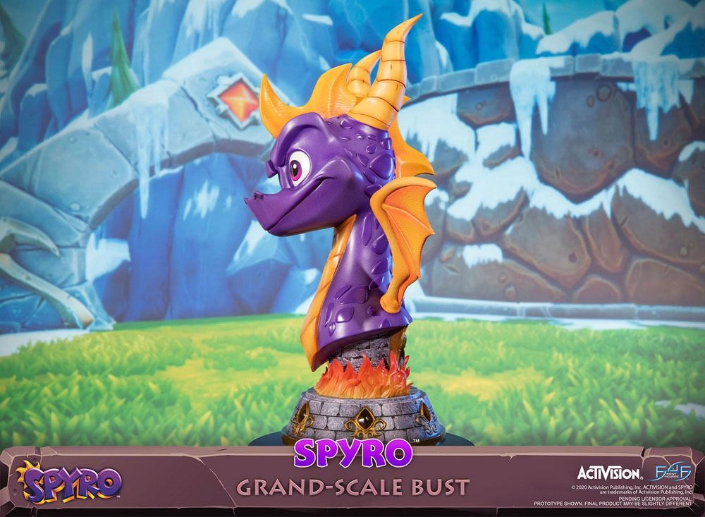 Spyro Reignited Trilogy buste Grand Scale Spyro 38 cm
