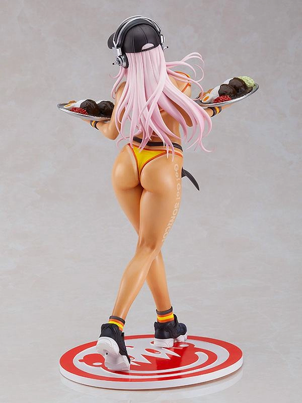 Super Sonico statuette 1/6 Super Sonico Bikini Waitress Ver. 28 cm