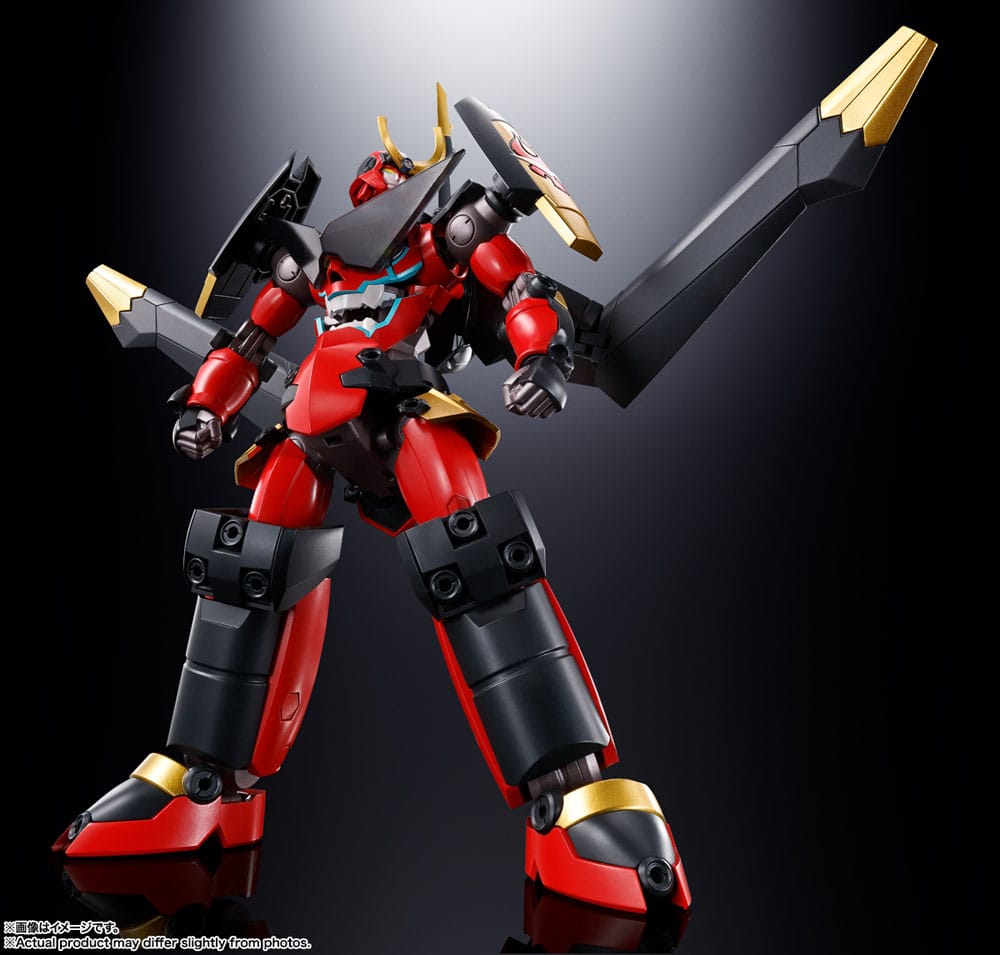 Tengen Toppa Gurren Lagann Soul of Chogokin Diecast Action Figure GX-107 Gurren Lagann & Giga Drill Set 18 cm