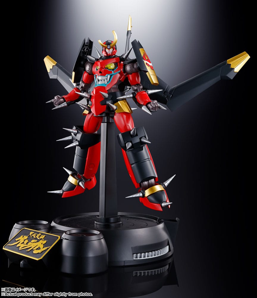 Tengen Toppa Gurren Lagann Soul of Chogokin Diecast Action Figure GX-107 Gurren Lagann & Giga Drill Set 18 cm