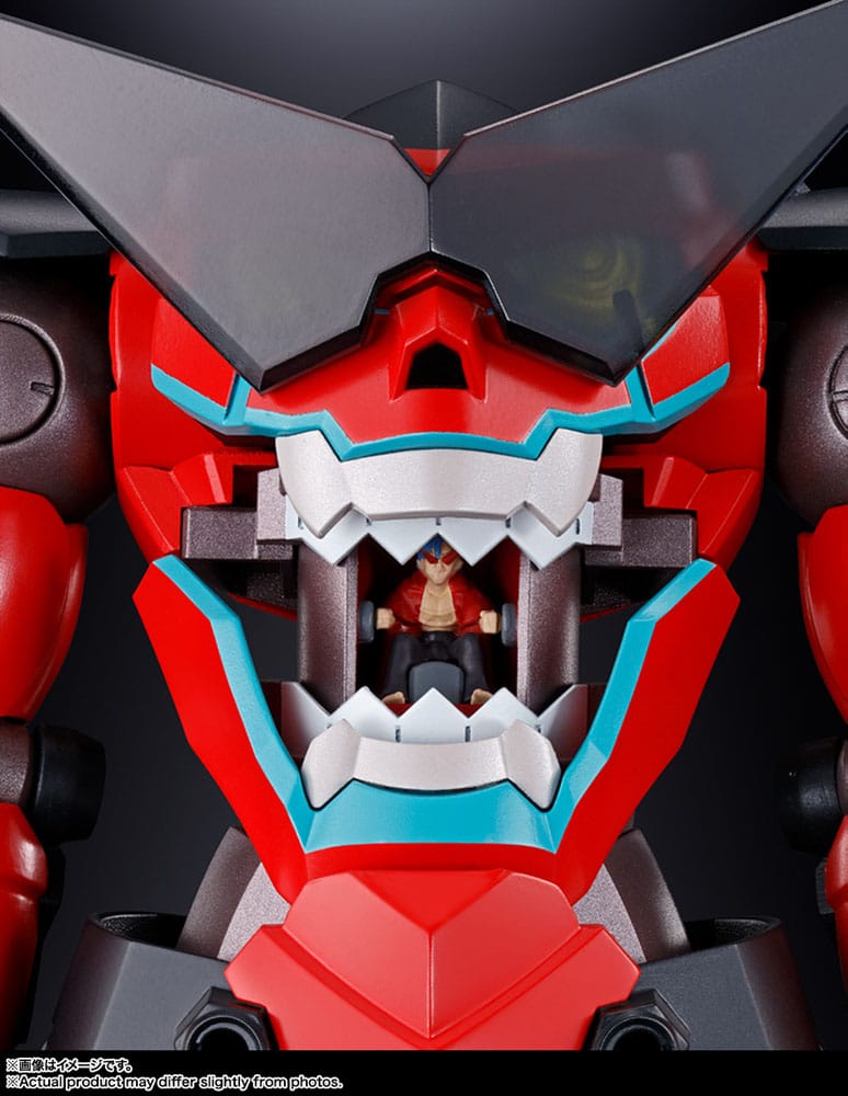 Tengen Toppa Gurren Lagann Soul of Chogokin Diecast Action Figure GX-107 Gurren Lagann & Giga Drill Set 18 cm