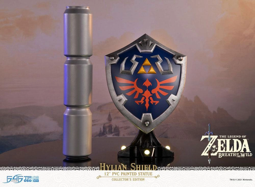 The Legend of Zelda Breath of the Wild statuette PVC Hylian Shield Collector's Edition 29 cm