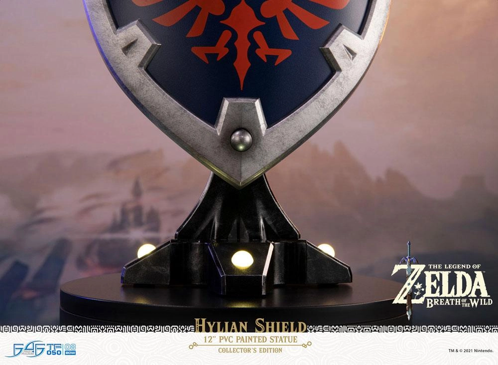 The Legend of Zelda Breath of the Wild statuette PVC Hylian Shield Collector's Edition 29 cm
