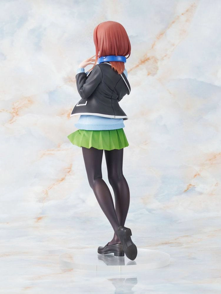The Quintessential Quintuplets statuette PVC Coreful Nakano Miku Uniform Ver. 20 cm