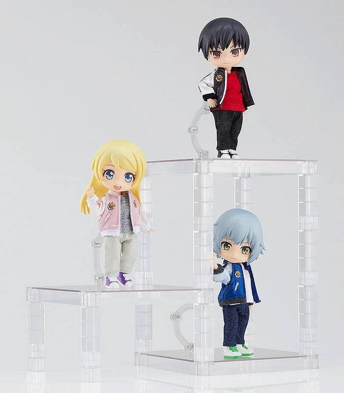 The Simple Stand pack 3 socles pour figurines Build-On Type (Translucent)